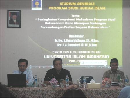 Studium Generale Prodi Hukum Islam FIAI UII